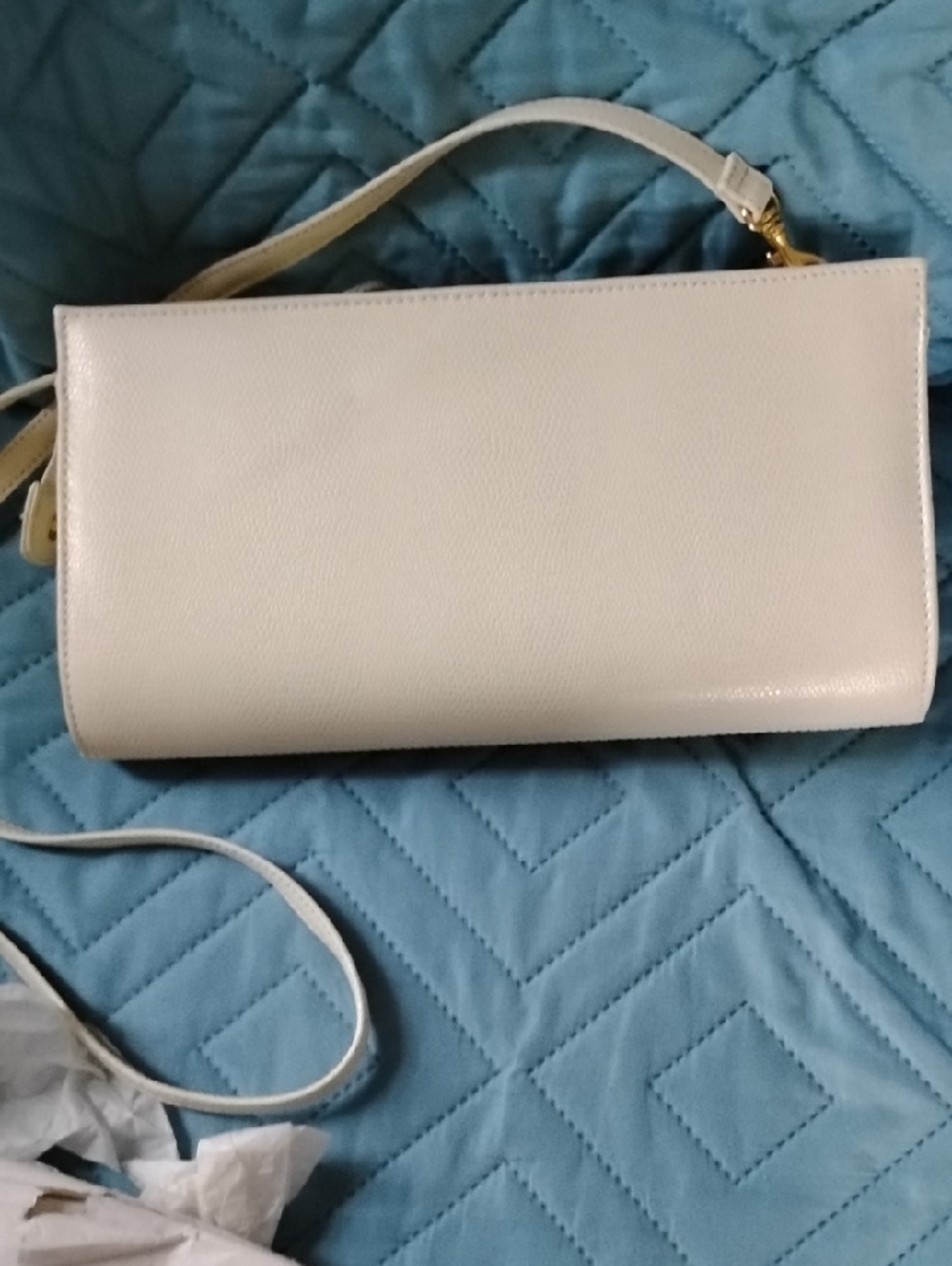 Giani Bernini Women's Crossbody Bag in Cream NWOT - Picture 5 of 10